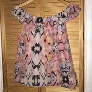 JCREW off the shoulder Blouse